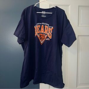 Chicago Bears 100th Season Fanatics Navy T-Shirt